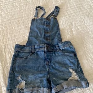 Cat and jack girls Jean overalls